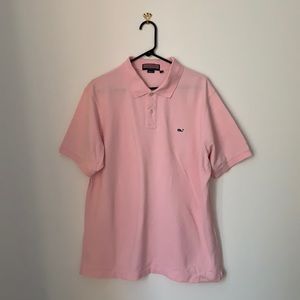 Vineyard Vines pink polo
